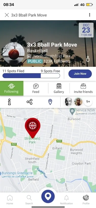 ANI activity app