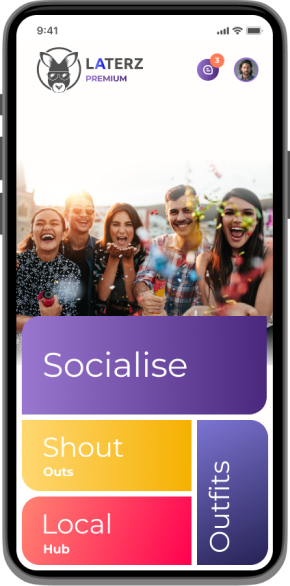 Laterz app